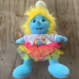 Build a Bear Smurfette Plush 17”